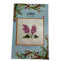 Accord Publishing Lilacs Surface Embroidery Canvas Instructions 3.75x3.7... - $14.80