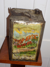 Vintage Trop-Artic Auto Oil Empty Oil Can - $22,114.13 MXN