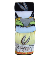 Men&#39;s Crew Socks Looney Tunes Casual Dress NEW Bugs Marvin Wiley Daffy 5... - £17.43 GBP