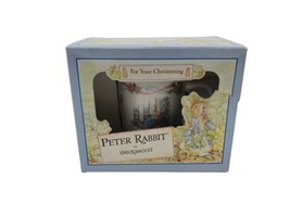 1991 Peter Rabbit by Wedgwood Ceramic Small Kids Mug with Original Box - $14.80