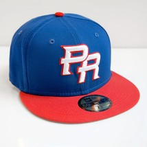 New Era Gorra Puerto Rico Clásico Mundial De Béisbol Azul  Edicion Limitada - £66.46 GBP