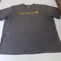 Carhartt Original Fit Graphic T-Shirt Carbon Heather K195 CRH Men's Size 4XL image 12