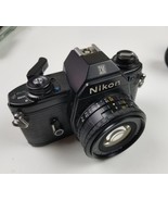 Nikon EM. C/W 50mm 1.8 and 28mm 2.8. Case, Tripod, Filters. Tested - $2,609.47 MXN