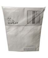 IKEA Renate Ljuv White Floral Curtain 2 Panels Set 57" x 98" Emma Jones NEW - $59.40