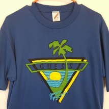 Vtg Guess Sports Athletic Club Georges Marciano Vintage Blue T Shirt Sz ... - £129.43 GBP