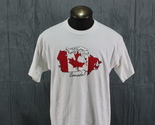 Vintage Graphic T-shirt - Map of Canada Flag Graphic - Men&#39;s Extra-Large - $35.00