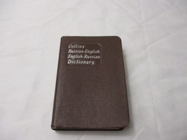 Collins Russian - English English - Russian Dictionary 1963 Pocket Book - $19.79