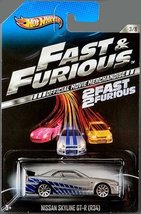 2013 Hot Wheels Fast &amp; Furious - Nissan Skyline GT-R (R34) - £43.69 GBP