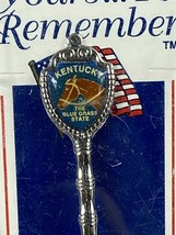 Souvenir Collector&#39;s Spoon - Kentucky - The Blue Grass State - $4.99