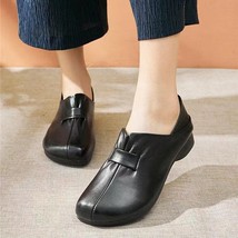 Loafers Flats Shoes for Women Spring Autumn PU Leather Shoes Casual Ladies Offic - £19.58 GBP