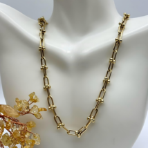 Pure 18K Gold Hardwear Chocker Chain Necklace  - £1,332.52 GBP