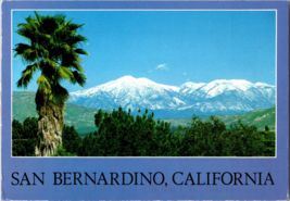 San Bernardino Mountains San Bernardino California Vintage Postcard - £4.38 GBP