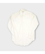 Vintage Parly Rothchilds Button Down Shirt Mens 15 White Wales Collar Al... - £32.05 GBP