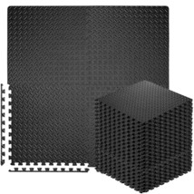 48Sq Exercise Mats Puzzle Foam Tiles Gym Garage Flooring Mat Cover Non-S... - £67.93 GBP