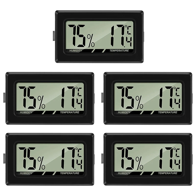 Thermometer Hygrometer LCD Digital Indoor Thermo-Hygrometer Humidity Meter For O - £84.25 GBP