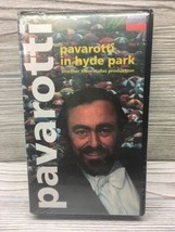 VHS : Pavarotti in Hyde Park (1991) Brand NEW Factory Sealed RARE! London - £11.86 GBP