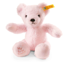 My first Steiff Teddy bear pink 9 Inches - £15.92 GBP