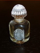 Vintage Royal De Rauch Miniature Collectible Bottle Glass Stopper 3&quot; Tall - £19.51 GBP