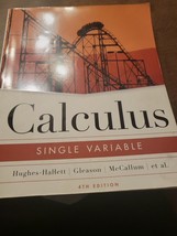Calculus Single Variable Hughes-Hallett - £6.16 GBP