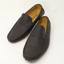 Mio Marino Suave Penny Loafers Men&#39;s Size 7 Black Driving Slip On Shoes - £26.14 GBP