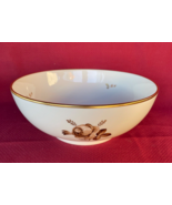Royal Copenhagen Brown Rose Large Bowl 10 1/4&quot; Denmark 688 9723 Rare - $2,798.40 MXN