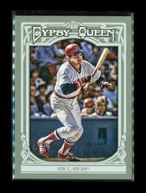 2013 Topps Gypsy Queen Baseball Trading Card #130 Carlton Fisk Boston Red Sox - £6.59 GBP