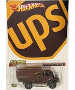 Custom   Brown &#39;55 Chevy Panel Truck  Hot Wheels Car w/ Real Riders UPS ... - €83,46 EUR