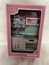 6&quot; Lori Doll Backsplash Urban Kitchen Stove Oven Sink Microwave New - $26.98