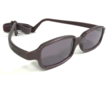 Miraflex Sonnenbrille NEW BABY 2 Lila Gummierte Rechteckig Flexibel Rahmen - £52.31 GBP