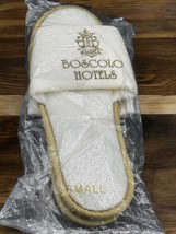 Boscolo Hotels Size Small Slide on Slippers New Italy - $19.79