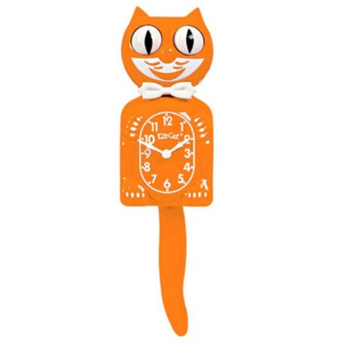 Festival Orange Kit Kat Cat Klock Clock FREE US SHIPPING! New for 2023 - $74.99
