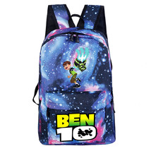 WM Ben 10 Backpack Daypack Schoolbag Bookbag Starry Sky Bag Strong Hand - £15.97 GBP