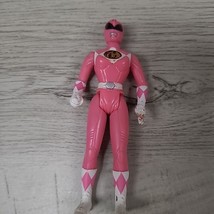 Mighty Morphin Power Ranger Action Figure Pink Vintage 1995 Saban 4&quot; - £3.12 GBP