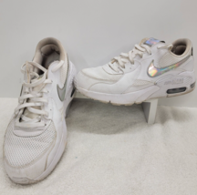 Women Nike Air Max Excee Running Shoes Sneakers Size 9.5 White Silver DJ... - $20.27