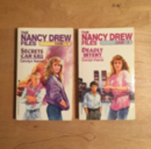 1980s Nancy Drew Files Mystery Books by Carolyn Keene image 2