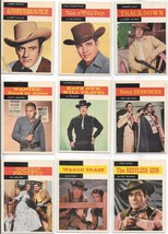 CBS TV Westerns Trading Cards 1958 Topps YOU CHOOSE YOUR CARD - $1.99