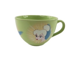 Disney Peter Pan Tinkerbelle Walt Disney Presents Coffee Tea Mug Cup Green Large - £9.30 GBP
