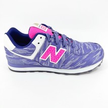 New Balance 574 Classics Purple White Casual Kids Running Sneakers KL574SQP - £37.33 GBP