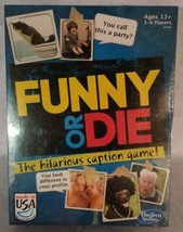 Hasbro FUNNY OR DIE Family or Group Board Game - Game Night - New In Package - £13.54 GBP