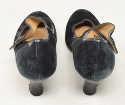 Sofft Vintage Suede Mary Jane Shoes Black 10M - $34.65
