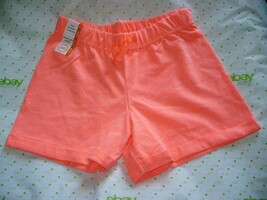 Wonder Nation Girls Pull On Rolled Cuff Shorts Size XX-Large (18) Peach New - £7.52 GBP