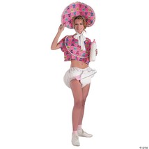 Baby Girl Costume Adult Diaper Bottle Pink Funny Silly Unique Halloween ... - £43.85 GBP
