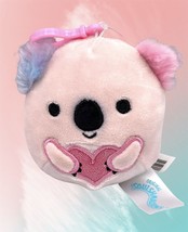 Squishmallows Kaelea 3 Clip-On Pink Koala 3" Plush Keychain KellyToy Walgreens - £12.66 GBP