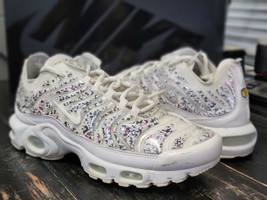 2019 Nike Air Max Plus Clear/White Running Shoes AR0970-002 Women 9 - $79.48