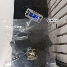 US Army Men's Back Strap Black Baseball Cap Hat One Size Fits All Made In USA image 10