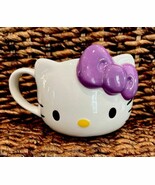 NEW! HELLO KITTY Purple Bow  Ceramic Coffee Mug Tea Cup Soup Bowl Sanrio... - $19.95