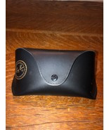 Ray Ban Black Sunglass Case Snap Closure With Belt Loop-Unused Condition - $13.00