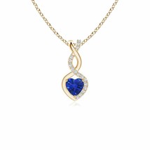 Authenticity Guarantee

ANGARA 4MM Sapphire Infinity Heart Pendant Necklace w... - £626.47 GBP