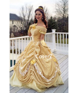 Custom-made Princess Belle Costume, Princess Belle Dress - £143.08 GBP