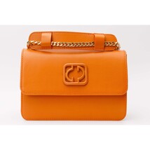 The Maneadero Orange Leather Handbag image 5
